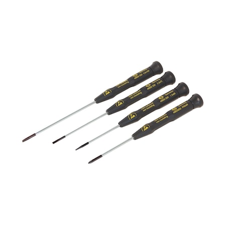 Xonic ESD Screwdriver Slotted/PH Set Of 4